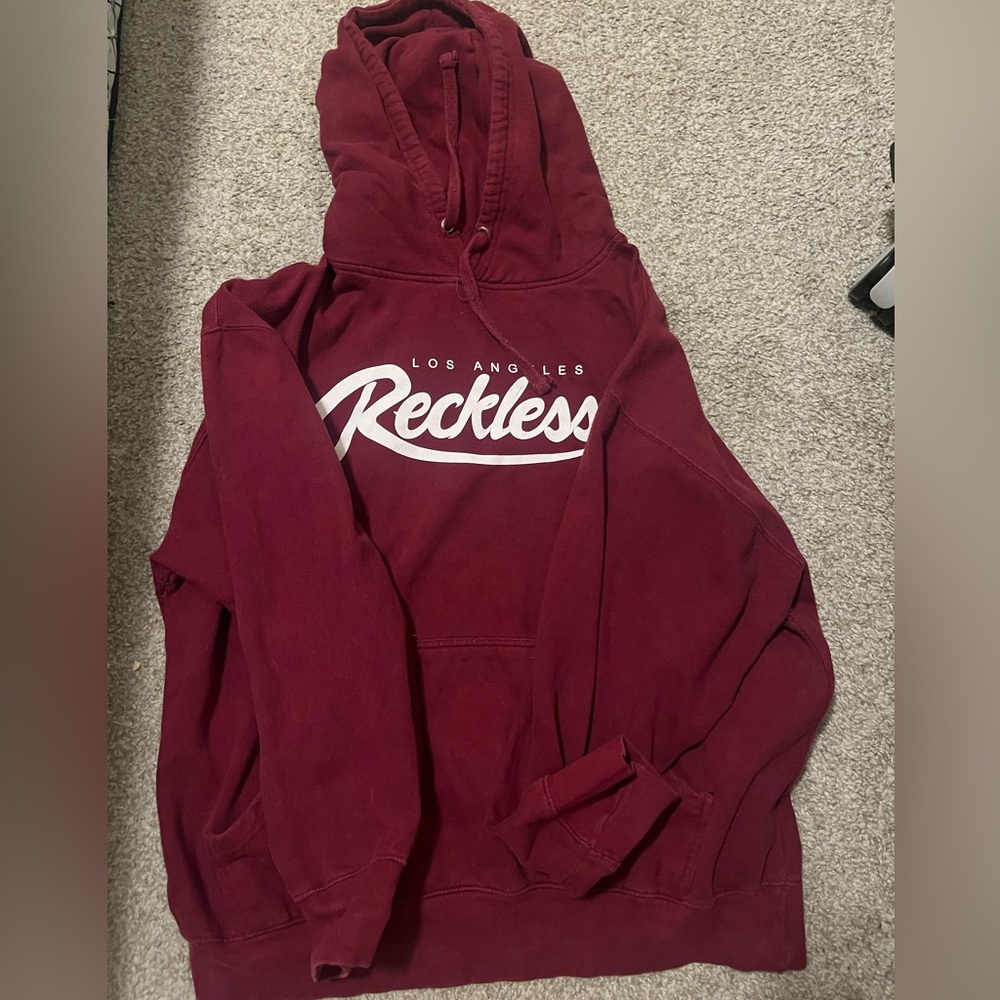 Mens XL Young & Reckless Hoodie